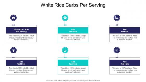 White Rice Carbs Per Serving In Powerpoint And Google Slides Cpb