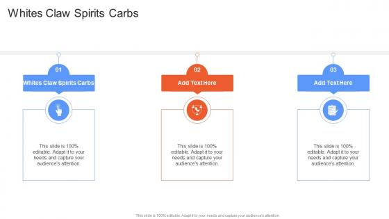 Whites Claw Spirits Carbs In Powerpoint And Google Slides Cpb