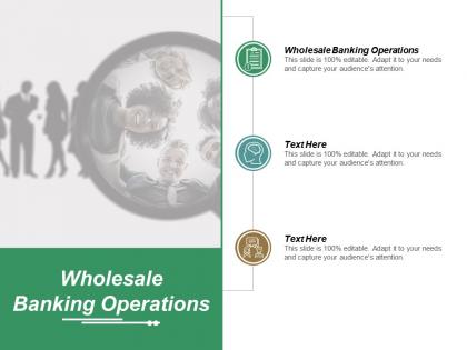 Wholesale banking operations ppt powerpoint presentation layouts designs download cpb