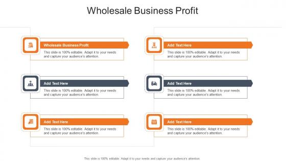 Wholesale Business Profit In Powerpoint And Google Slides Cpb