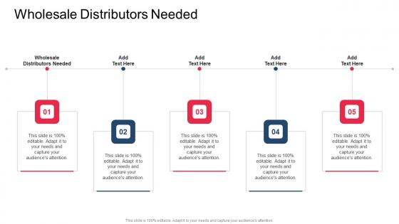 Wholesale Distributors Needed In Powerpoint And Google Slides Cpb