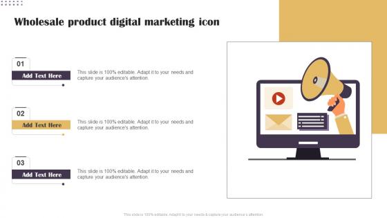 Wholesale Product Digital Marketing Icon