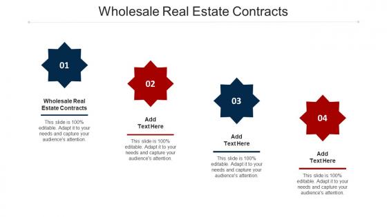 Wholesale Real Estate Contracts Ppt Powerpoint Presentation Show Example Cpb