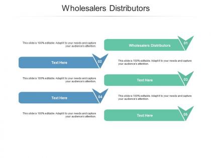 Wholesalers distributors ppt powerpoint presentation infographics graphics design cpb