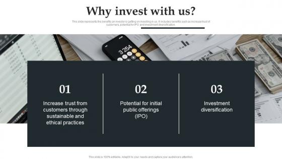 Why Invest With Us  Allbirds Investor Funding Elevator Pitch Deck