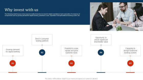 Why invest with us Lending club investor funding elevator pitch deck
