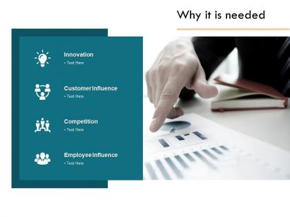 Why it is needed customer influence innovation ppt powerpoint presentation icon deck