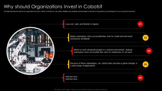 Why Should Organizations Invest In Cobots Unlocking The Potential Of Collaborative Robots