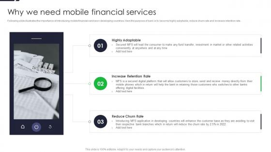 Why We Need Mobile Financial Services Driving Financial Inclusion With MFS