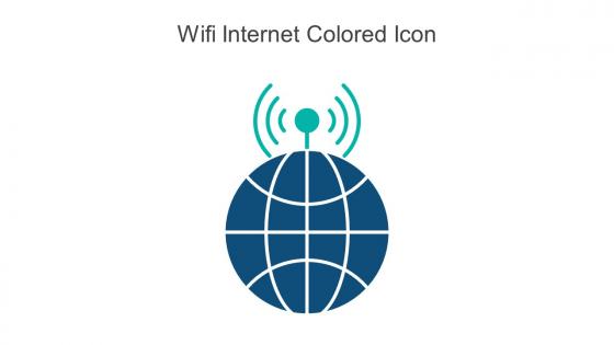 Wifi Internet Colored Icon