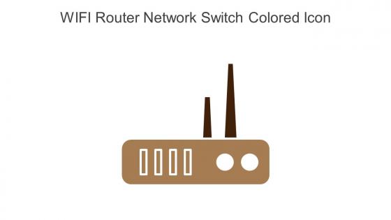 WIFI Router Network Switch Colored Icon In Powerpoint Pptx Png And Editable Eps Format