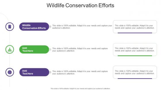 Wildlife Conservation Efforts In Powerpoint And Google Slides Cpb