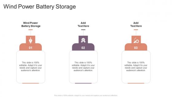 Wind Power Battery Storage In Powerpoint And Google Slides Cpb