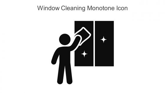 Window Cleaning Monotone Icon In Powerpoint Pptx Png And Editable Eps Format