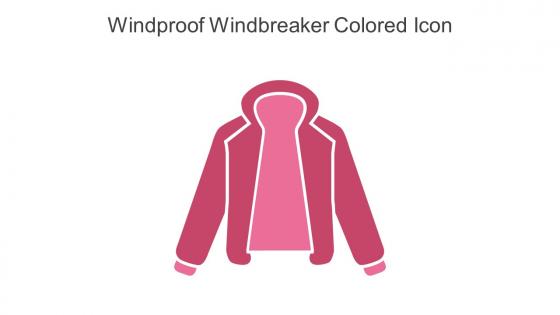 Windproof Windbreaker Colored Icon In Powerpoint Pptx Png And Editable Eps Format