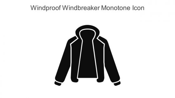 Windproof Windbreaker Monotone Icon In Powerpoint Pptx Png And Editable Eps Format