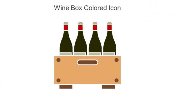 Wine Box Colored Icon In Powerpoint Pptx Png And Editable Eps Format
