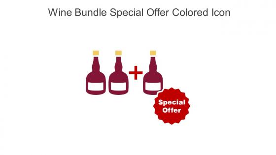 Wine Bundle Special Offer Colored Icon In Powerpoint Pptx Png And Editable Eps Format