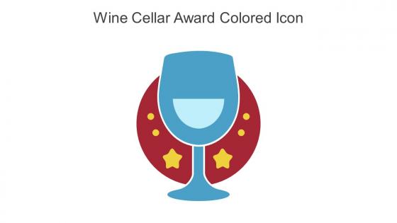 Wine Cellar Award Colored Icon In Powerpoint Pptx Png And Editable Eps Format