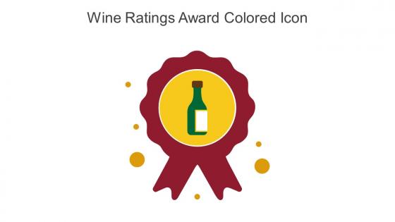 Wine Ratings Award Colored Icon In Powerpoint Pptx Png And Editable Eps Format