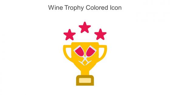 Wine Trophy Colored Icon In Powerpoint Pptx Png And Editable Eps Format
