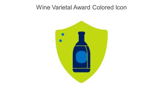 Wine Varietal Award Colored Icon In Powerpoint Pptx Png And Editable Eps Format