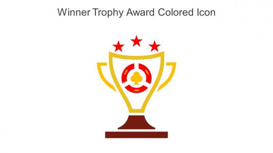 Winner Trophy Award Colored Icon In Powerpoint Pptx Png And Editable Eps Format