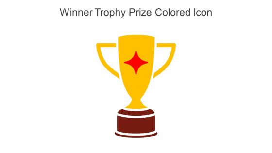 Winner Trophy Prize Colored Icon In Powerpoint Pptx Png And Editable Eps Format