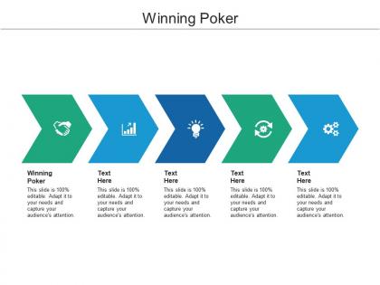 Winning poker ppt powerpoint presentation gallery designs cpb