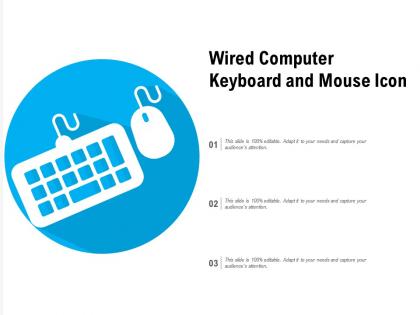 Wired computer keyboard and mouse icon