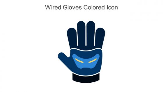Wired Gloves Colored Icon In Powerpoint Pptx Png And Editable Eps Format