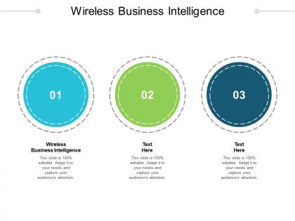 Wireless business intelligence ppt powerpoint presentation summary microsoft cpb
