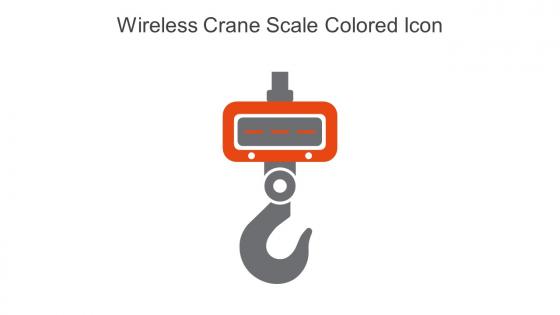 Wireless Crane Scale Colored Icon In Powerpoint Pptx Png And Editable Eps Format