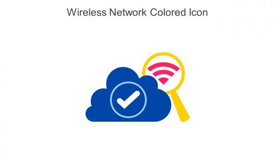 Wireless Network Colored Icon In Powerpoint Pptx Png And Editable Eps Format