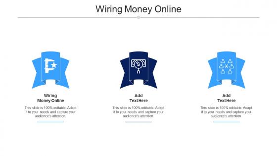Wiring Money Online Ppt Powerpoint Presentation Slides Templates Cpb