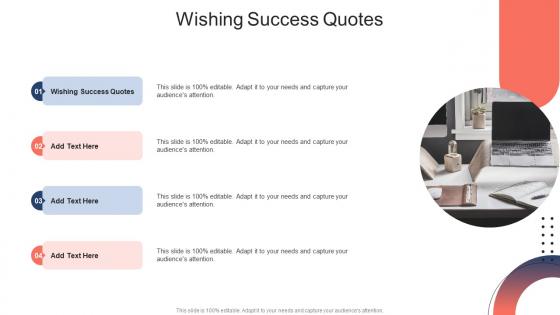 Wishing Success Quotes In Powerpoint And Google Slides Cpb