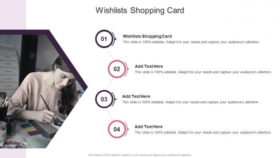 Wishlists Shopping Card In Powerpoint And Google Slides Cpb