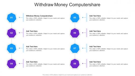 Withdraw Money Computershare In Powerpoint And Google Slides Cpb