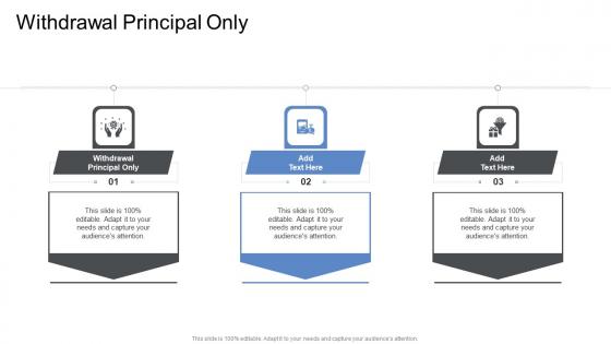 Withdrawal Principal Only In Powerpoint And Google Slides Cpb