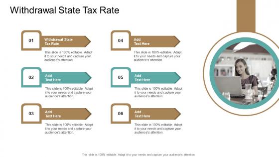 Withdrawal State Tax Rate In Powerpoint And Google Slides Cpb