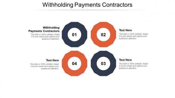 Withholding payments contractors ppt powerpoint presentation styles cpb