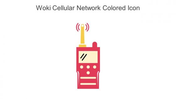 Woki Cellular Network Colored Icon In Powerpoint Pptx Png And Editable Eps Format