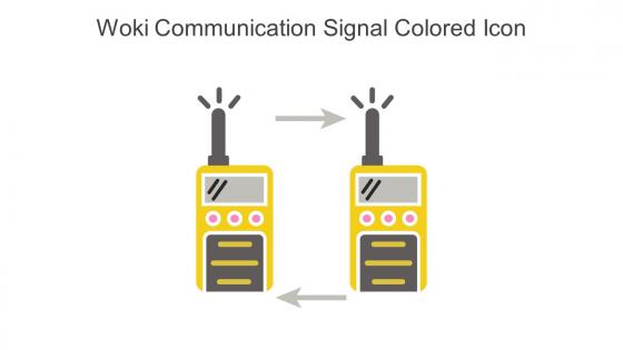 Woki Communication Signal Colored Icon In Powerpoint Pptx Png And Editable Eps Format