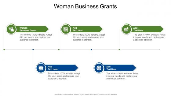 Woman Business Grants In Powerpoint And Google Slides Cpb