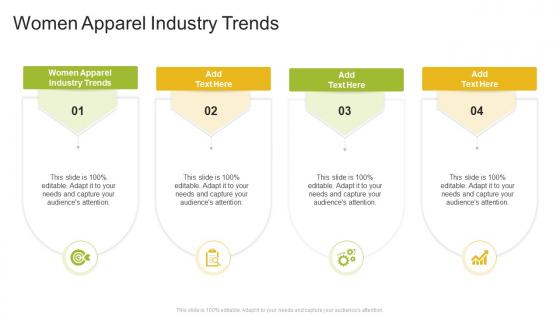 Women Apparel Industry Trends In Powerpoint And Google Slides Cpb