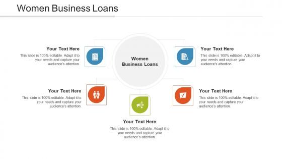 Women Business Loans Ppt Powerpoint Presentation Inspiration Show Cpb