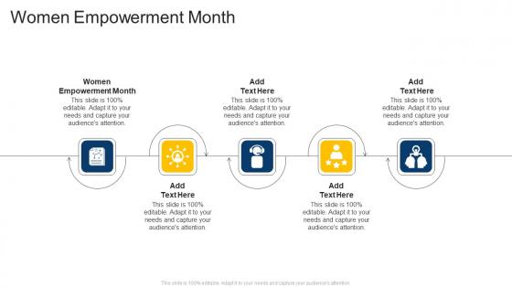 Women Empowerment Month In Powerpoint And Google Slides Cpb