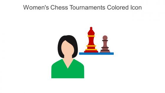 Womens Chess Tournaments Colored Icon In Powerpoint Pptx Png And Editable Eps Format