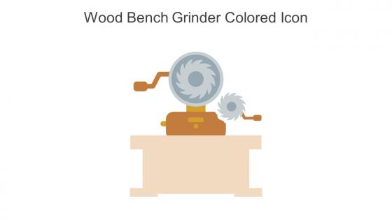 Wood Bench Grinder Colored Icon In Powerpoint Pptx Png And Editable Eps Format