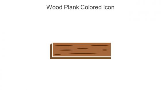 Wood Plank Colored Icon In Powerpoint Pptx Png And Editable Eps Format